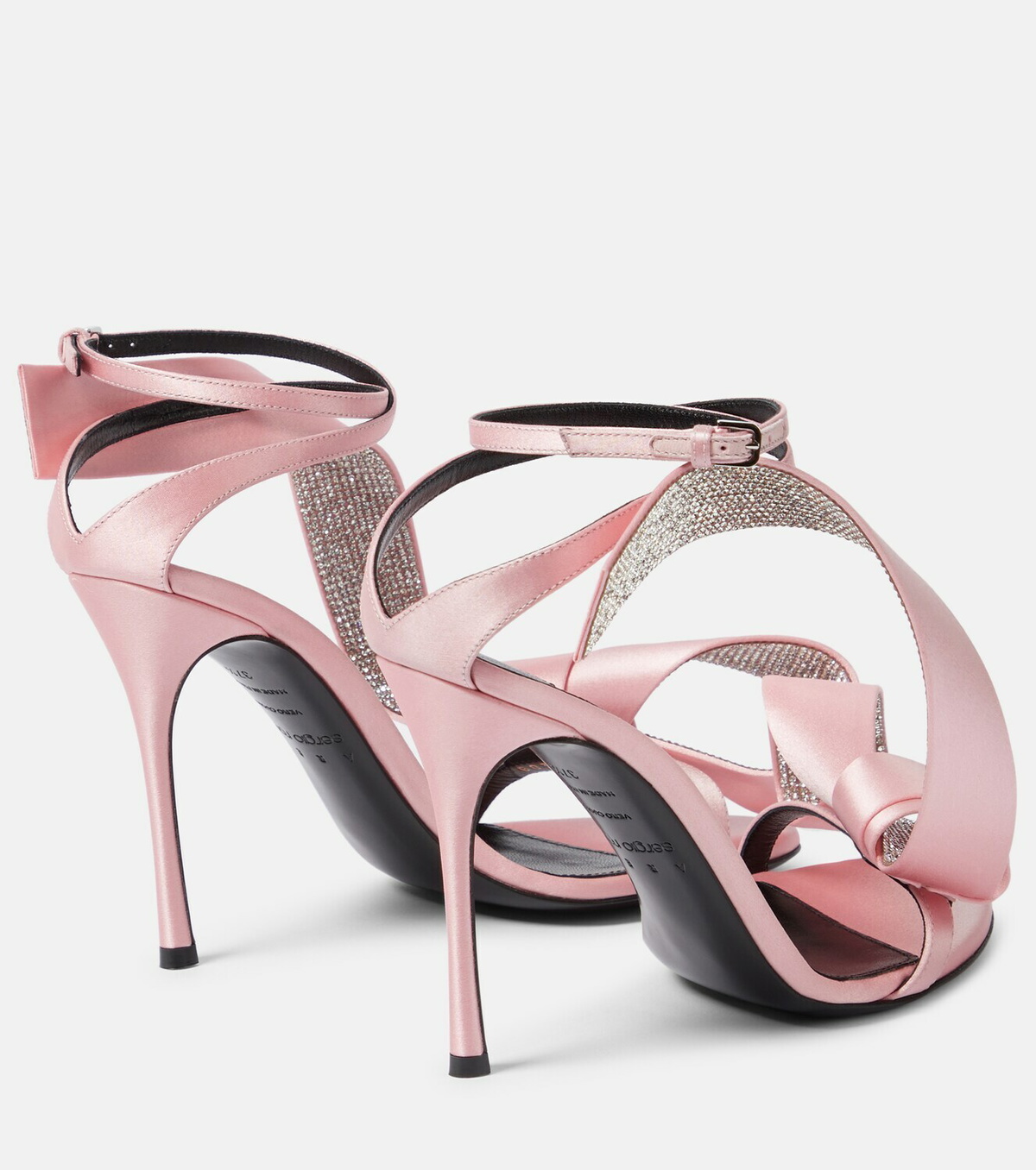 Area x Sergio Rossi Marquise embellished sandals AREA