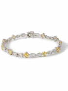 Hatton Labs - Sterling Silver and Cubic Zirconia Bracelet - Yellow
