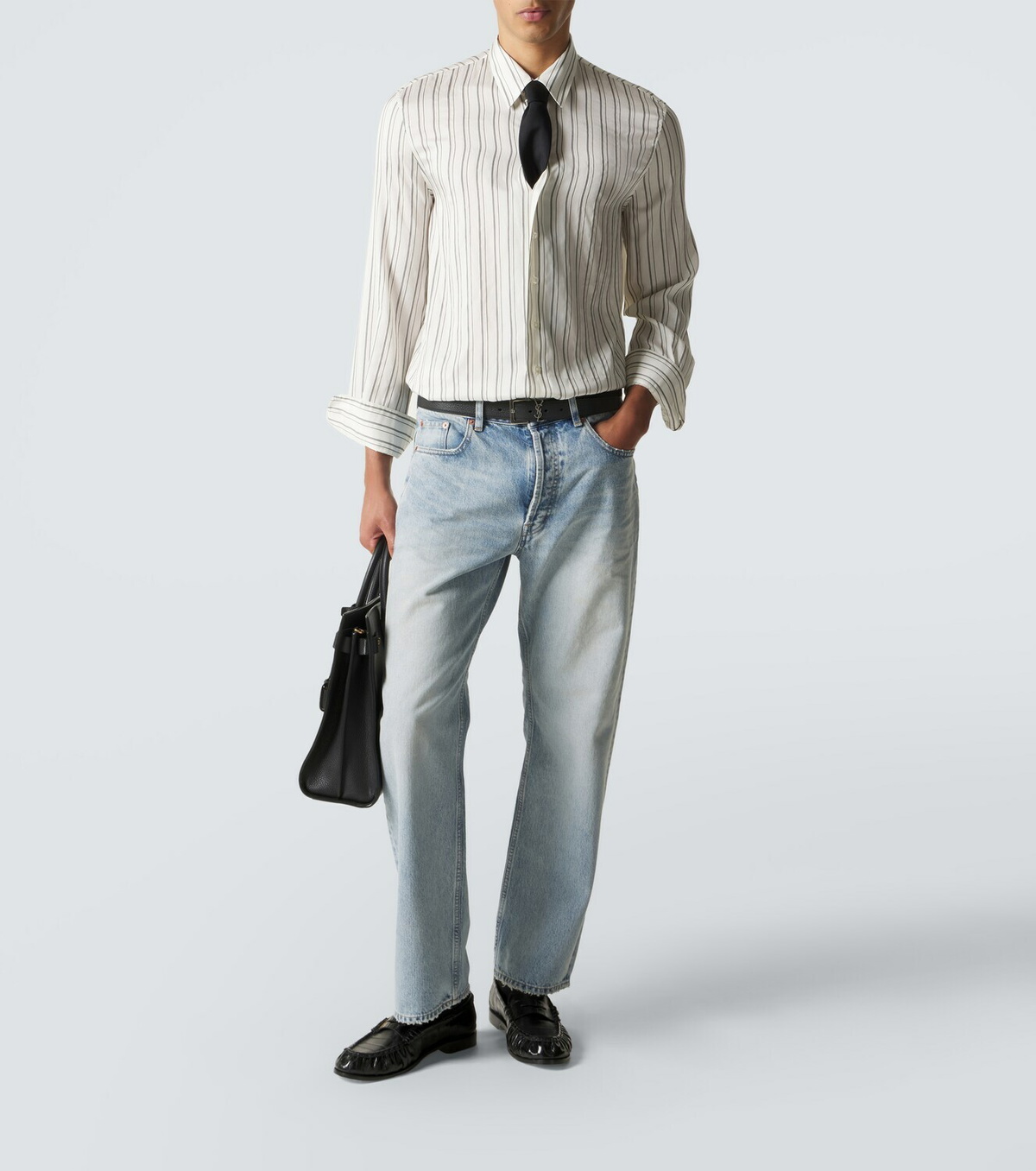 Saint Laurent Striped silk shirt Saint Laurent