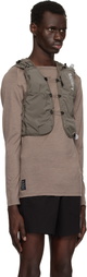 Satisfy Taupe Justice Cordura 5L Hydration Vest
