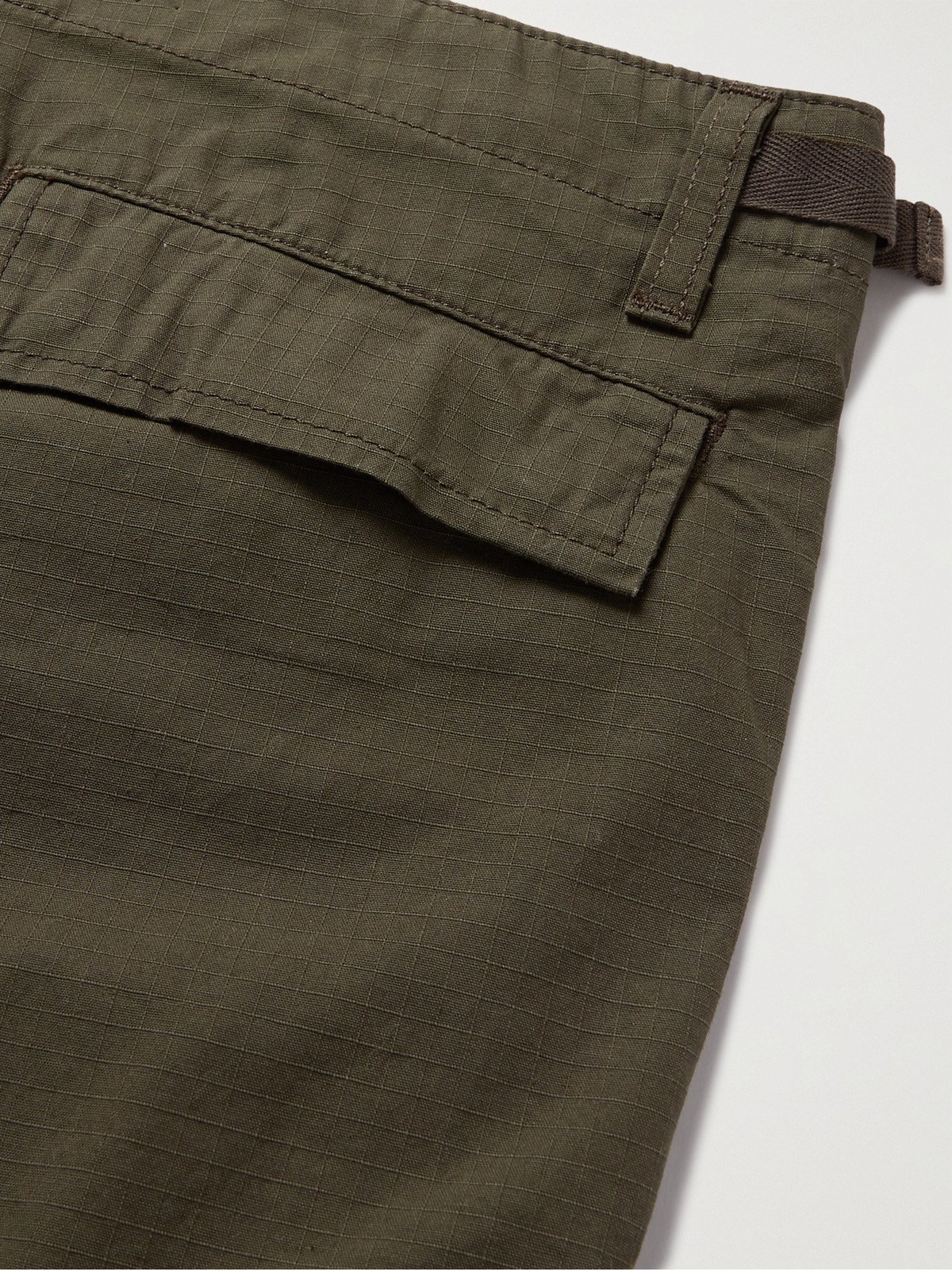 CARHARTT WIP - Aviation Slim-Fit Cotton-Ripstop Cargo Trousers - Green  Carhartt WIP