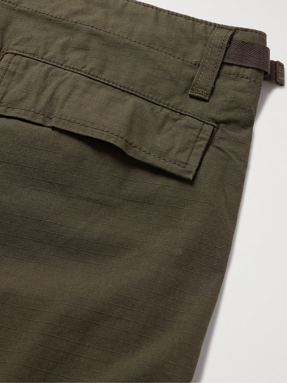 CARHARTT WIP - Aviation Slim-Fit Cotton-Ripstop Cargo Trousers - Green