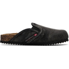 Diesel Black D-Woodstock Slip-on Loafers