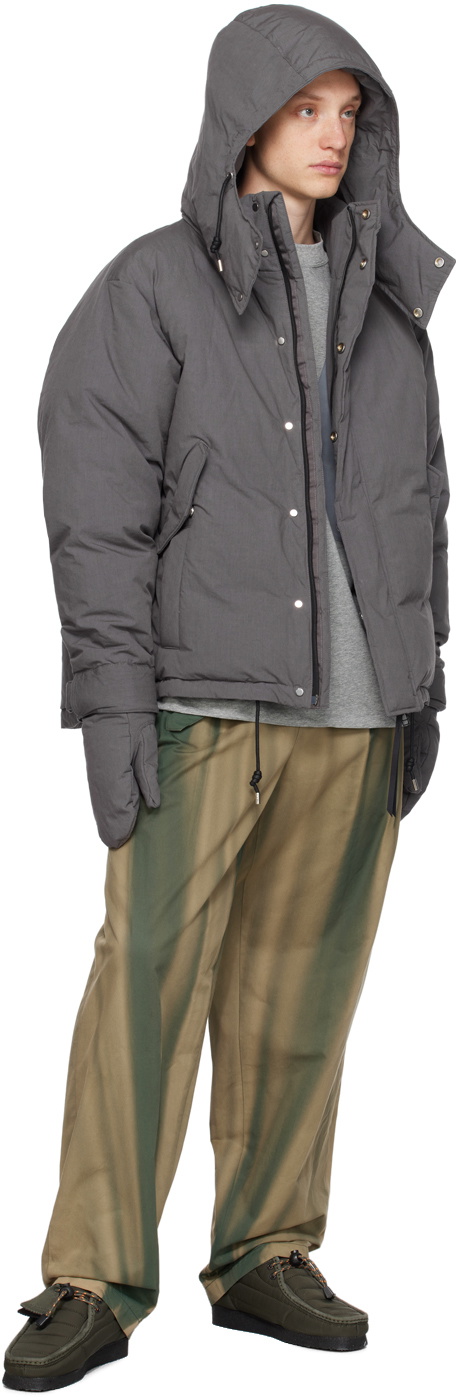 meanswhile Gray IHNN Edition Crisp Down Jacket