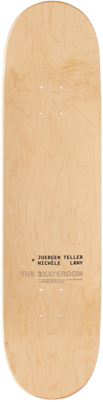 The Skateroom Beige & Multicolor Juergen Teller & Michèle Lamy Edition No.28, Barjac 2022 Skateboard Triptych