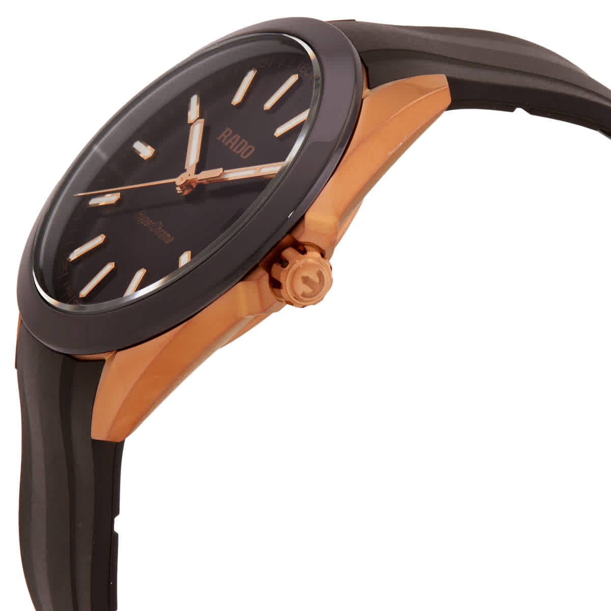 Rado HyperChrome Quartz Brown Dial Mens Watch R32281309