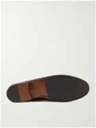 Brunello Cucinelli - Horsebit Full-Grain Leather Loafers - Brown