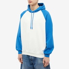 Sunnei Men's Raglan Popover Hoody in Dust/Blue