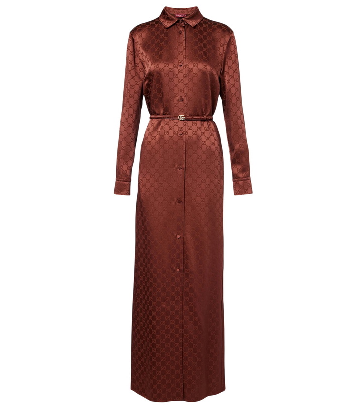 Gucci GG embellished tulle maxi dress Gucci Gucci GG embellished tulle maxi dress Gucci