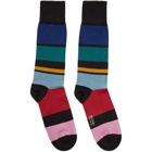 Paul Smith Multicolor Victor Stripe Socks