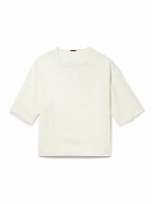 Barena - Giro Telino Linen T-Shirt - Neutrals