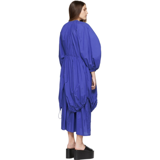 Enfold Blue Taffeta Mods Dress