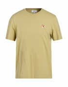Maison Kitsuné Mens T-shirt Khaki