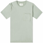 Folk Men's Pocket Assembly T-Shirt in Light Olive