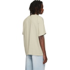 Stone Island Gray 2100030 Combed Organic Cotton Jersey T-shirt