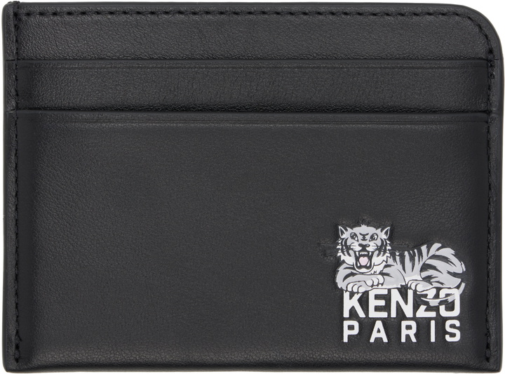 Photo: Kenzo Black Kenzo Paris Happy Tiger Card Holder