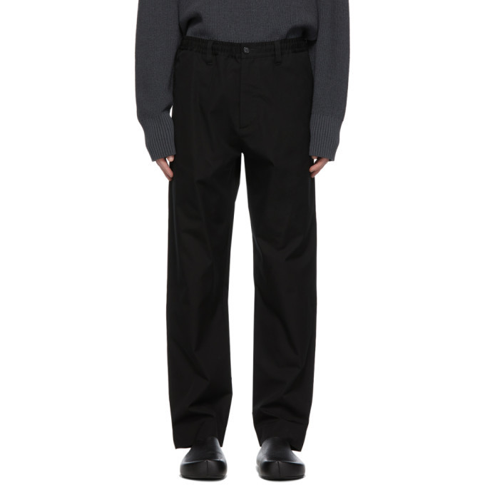 PALM ANGELS: cotton trousers - Black | Palm Angels pants PMCG003E23FAB001  online at GIGLIO.COM