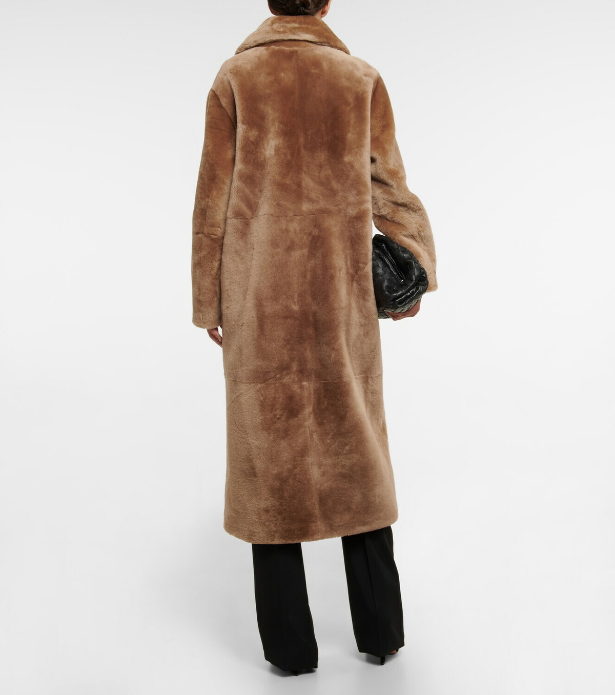 Yves Salomon Meteo shearling coat
