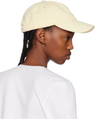 Totême Off-White Embroidered Cap