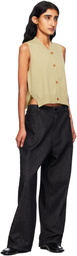 Cordera Black Straight Jeans