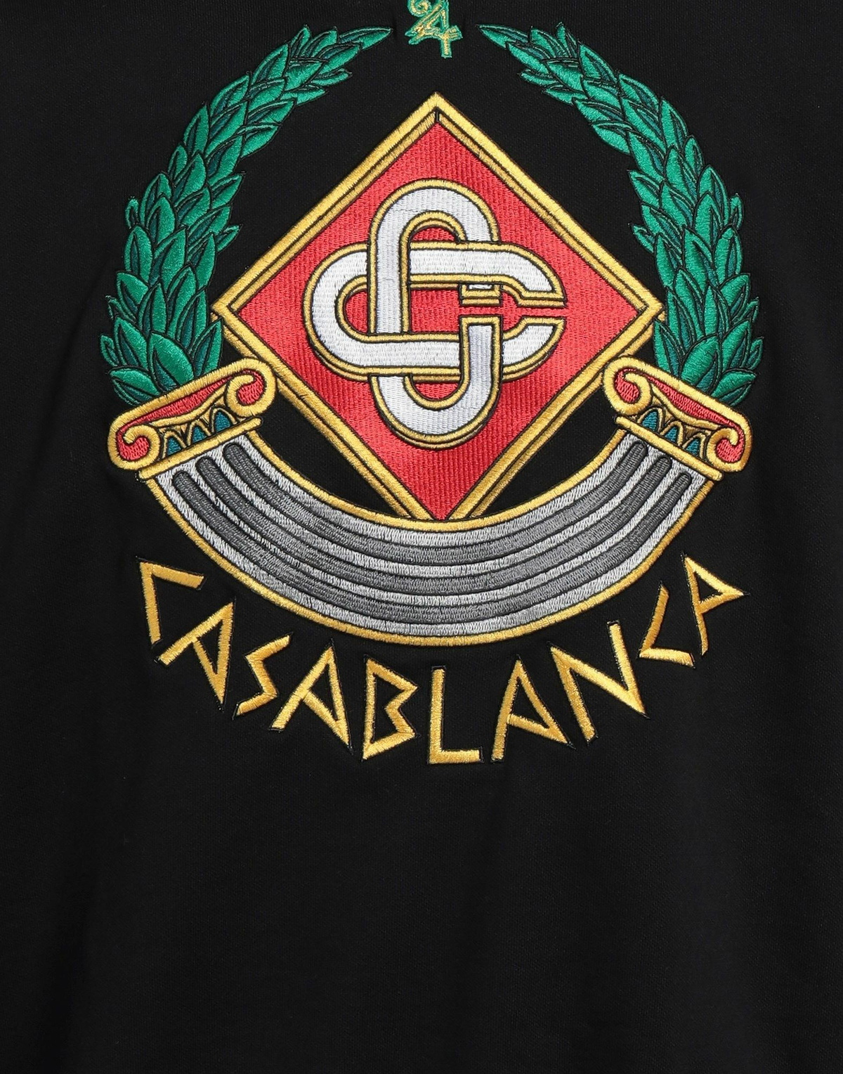 Casablanca Mens Sweatshirt in Black