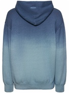 MSGM - Degradé Cotton Knit Hoodie