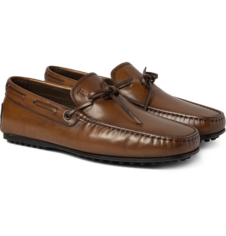 Photo: Tod's - Gommino Leather Loafers - Men - Brown