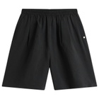 STEL Women's box pleated shorts in Black
