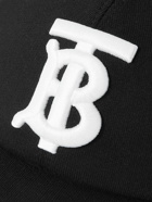 Burberry - Embroidered Cotton-Twill Baseball Cap - Black