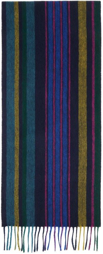 Photo: PS by Paul Smith Multicolor Trent Scarf