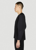 Homme Plissé Issey Miyake - Long Sleeve Top in Black