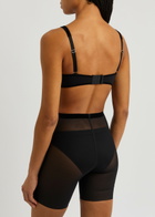 Wolford Control Sheer Tulle Shorts Black
