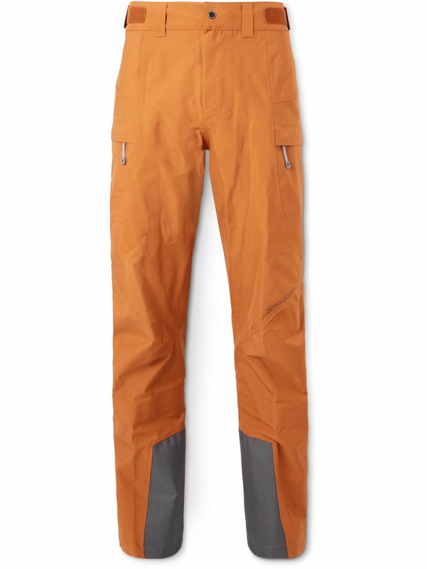 Photo: Houdini - Ride Straight-Leg Schoeller®-Trimmed Recycled Ski Pants - Orange