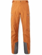 Houdini - Ride Straight-Leg Schoeller®-Trimmed Recycled Ski Pants - Orange