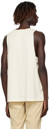 Outdoor Voices Off-White Bonded Tank Top