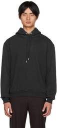 Han Kjobenhavn Black Distressed Hoodie