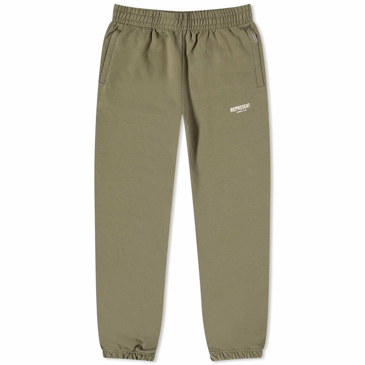 Photo: Represent Men's Owners Club Sweatpant in Olive