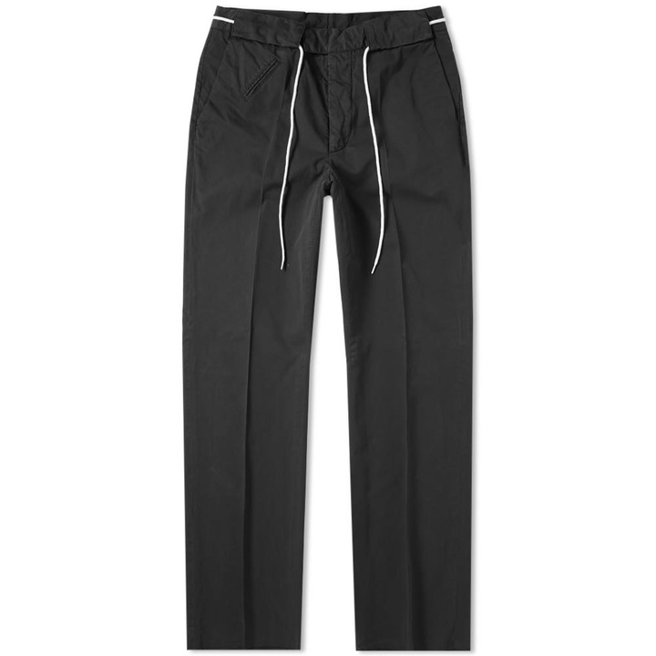 Photo: Maison Margiela 14 Drawstring Relaxed Chino Black