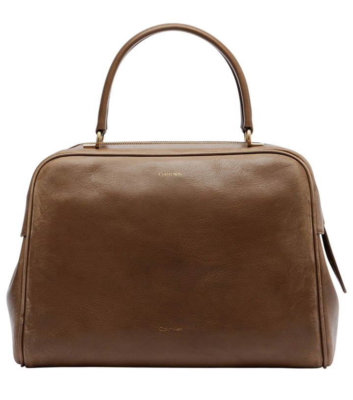 Photo: Calvin Klein Collection America Medium leather bowling bag