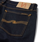 Nudie Jeans - Skinny Lin Organic Stretch-Denim Jeans - Men - Dark denim