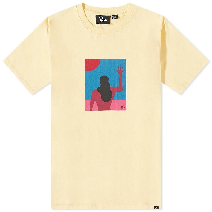 Photo: By Parra Men's God Speed T-Shirt in Pale Yellow