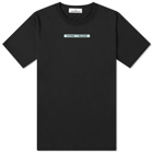 Stone Island Men's Micrographic Print T-Shirt in Black