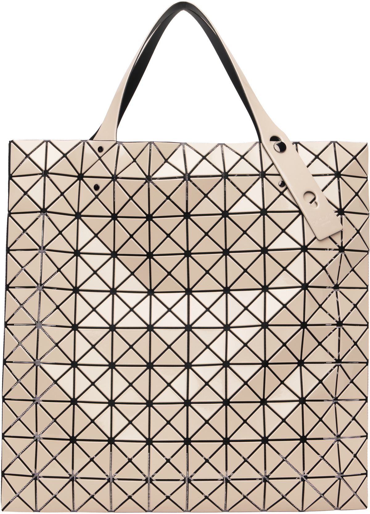 BAO BAO ISSEY MIYAKE Beige Prism Tote Bao Bao Issey Miyake
