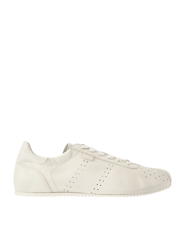 Photo: AMI PARIS - Leather Sneakers - White