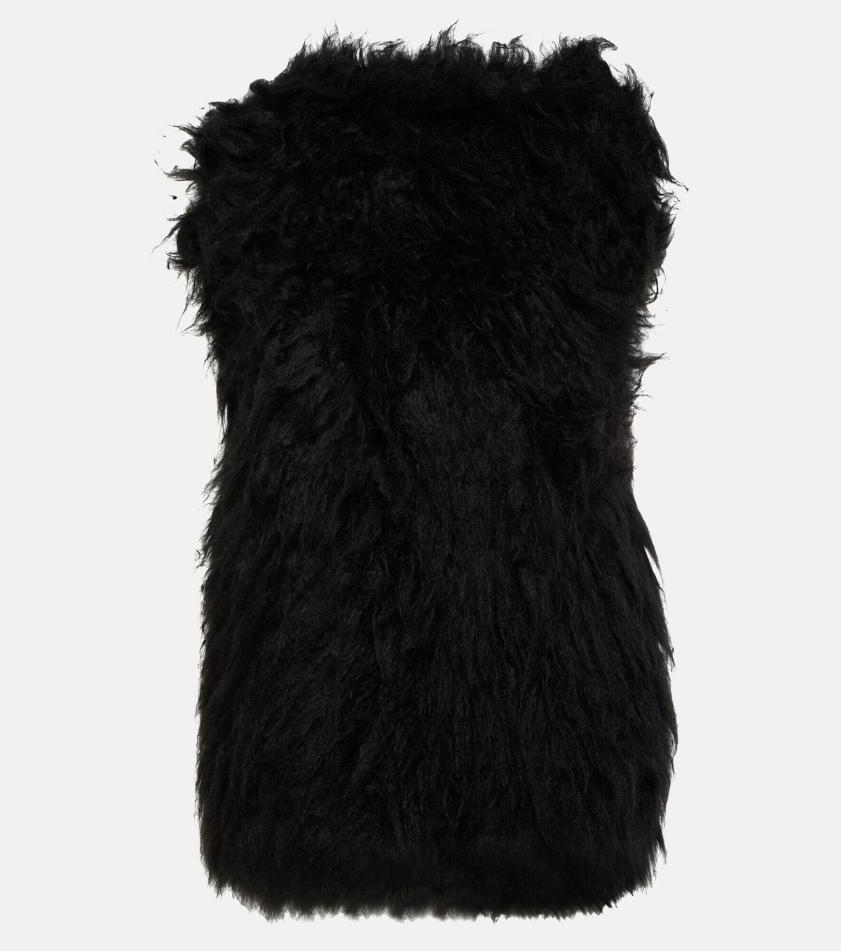Ann Demeulemeester - Norine faux fur minidress