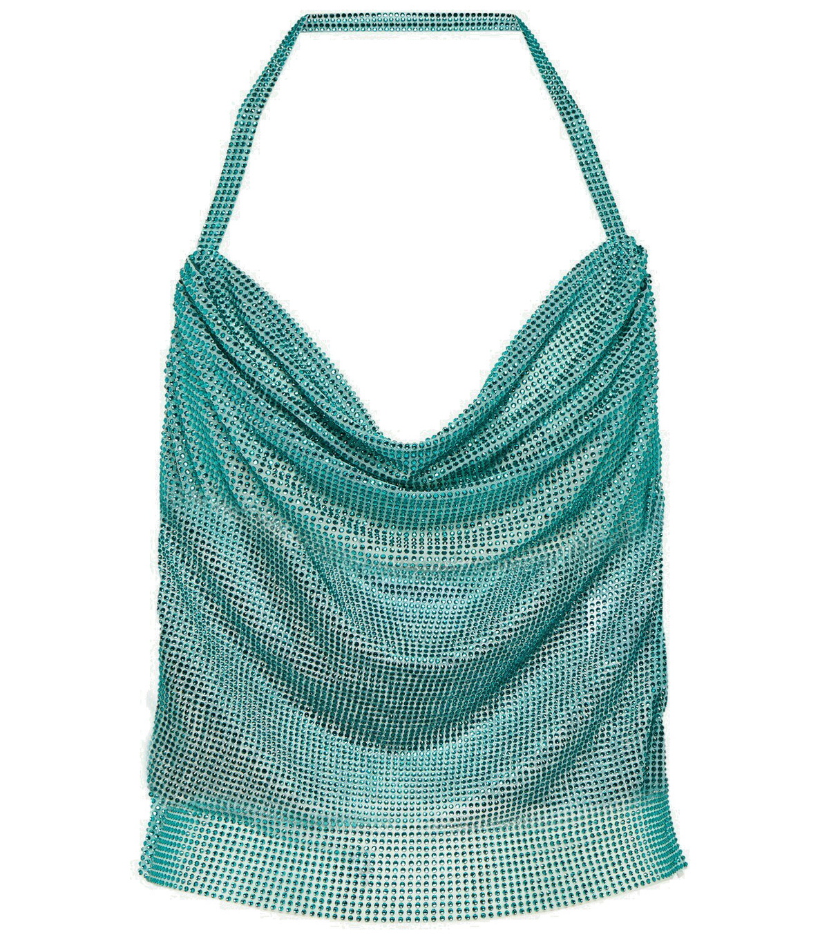 【Giuseppe Di Morabito】ジャージートップ/装飾 GIUSEPPE DI MORABITO Top in Crystal Net – SHOP CURVE
