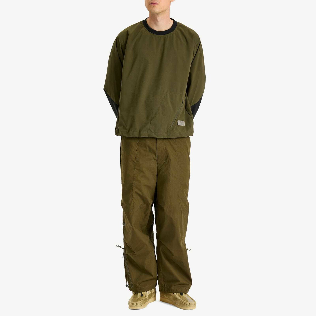 Poliquant Men's Stretched Solotex®Fiber Pullover in Olive