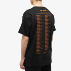 Raf Simons Men's Showroom Dates T-Shirt in Black