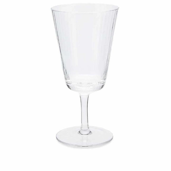 Photo: Soho Home Fluted Wine Glass in Clear
