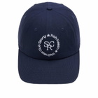 Sporty & Rich Men's SRHWC Embroidered Cap in Navy/White 